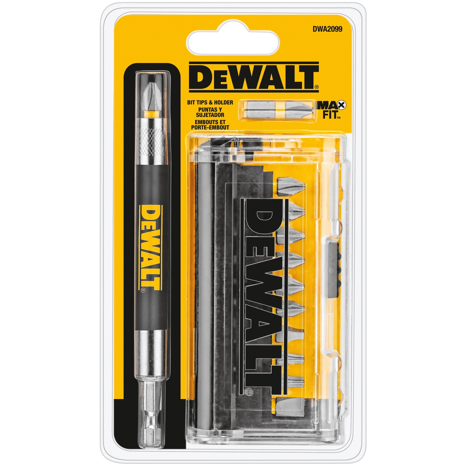 DW Max Fit 3.87 in. L Drive Guide Bit Set S2 Tool Steel 13 pc