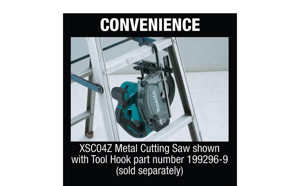 Makita XSC04Z 18-Volt LXT Lithium-Ion Brushless Cordless 5-7/8 in. Metal Cutting Saw with Electric Brake and Chip Collector Tool-Only