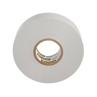 Scotch 34 in. x 66 ft. Gray Vinyl Electrical Color Coding Tape 35 GRAY