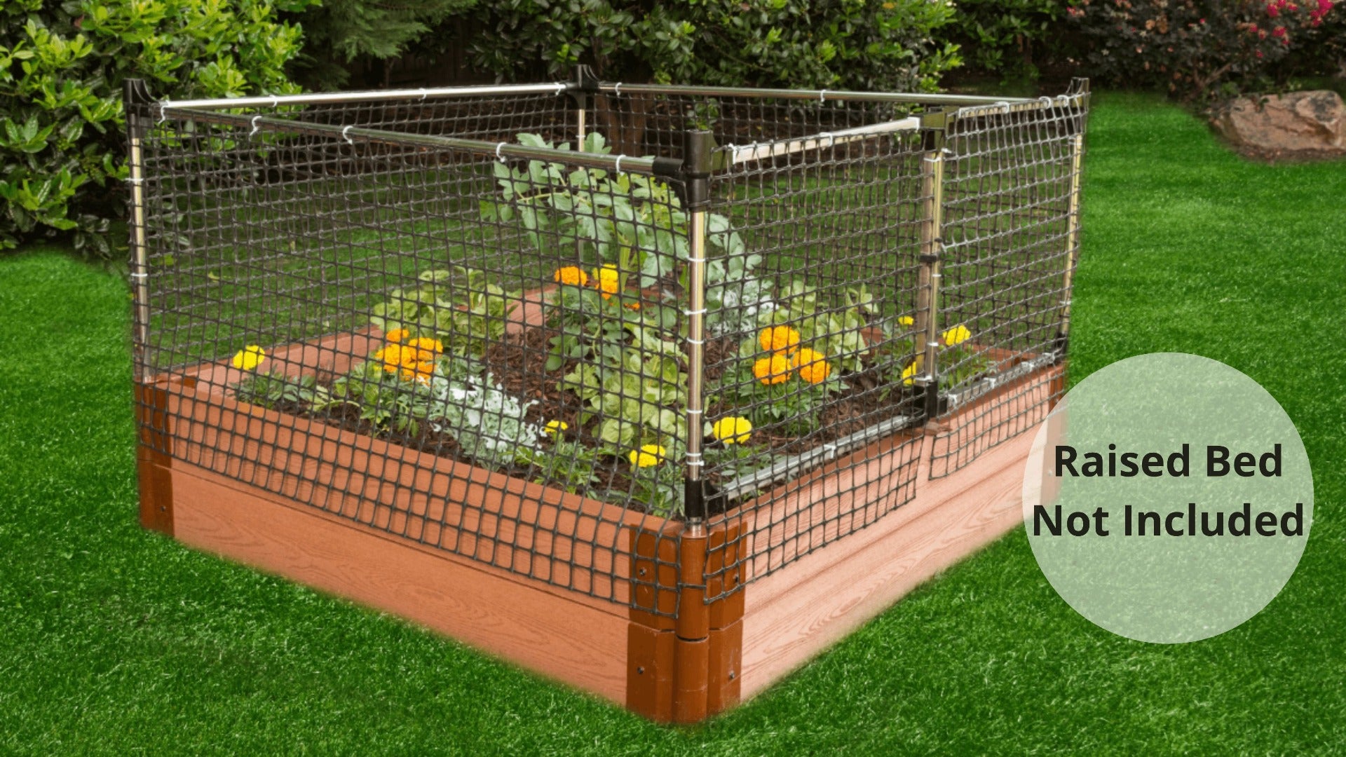 Stack & Extend 'Animal Barrier' with Gate - 4 Foot Wide Straight Panels