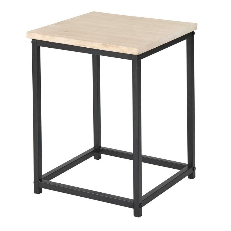 angelo:HOME End Table - Lander (weathered)