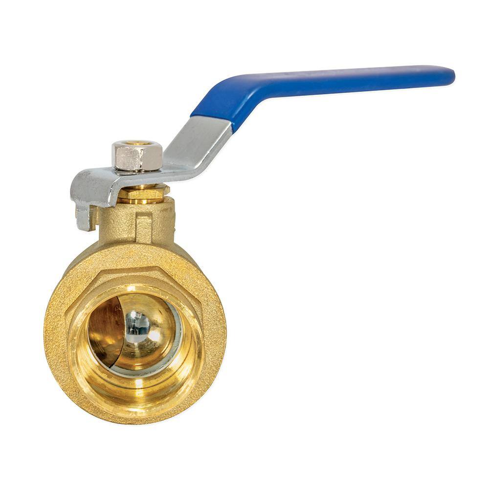 EASTMAN 1 in. x 1 in. Brass Sweat C x C Full Port Ball Valve 20065LF