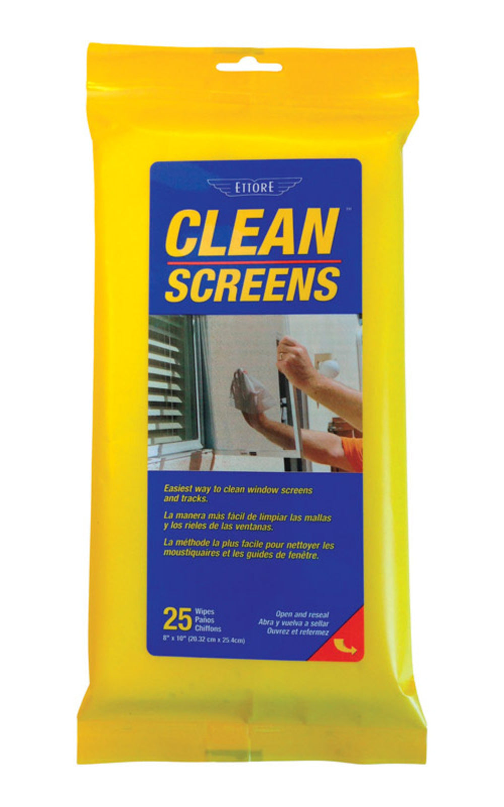 CLEAN SCREENS WIPES 25PK