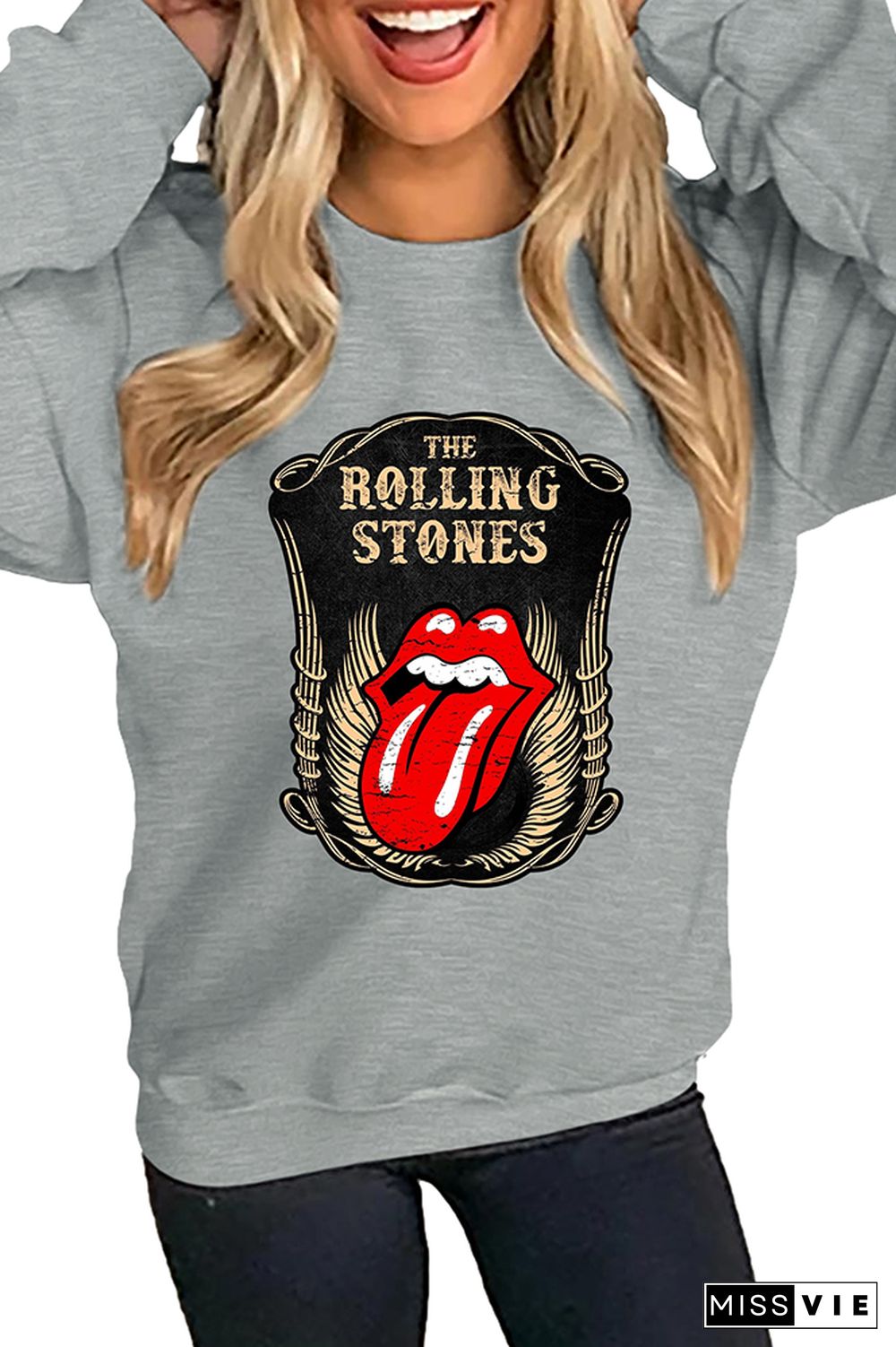 Rolling Stones Longsleeve Sweatshirt Wholesale