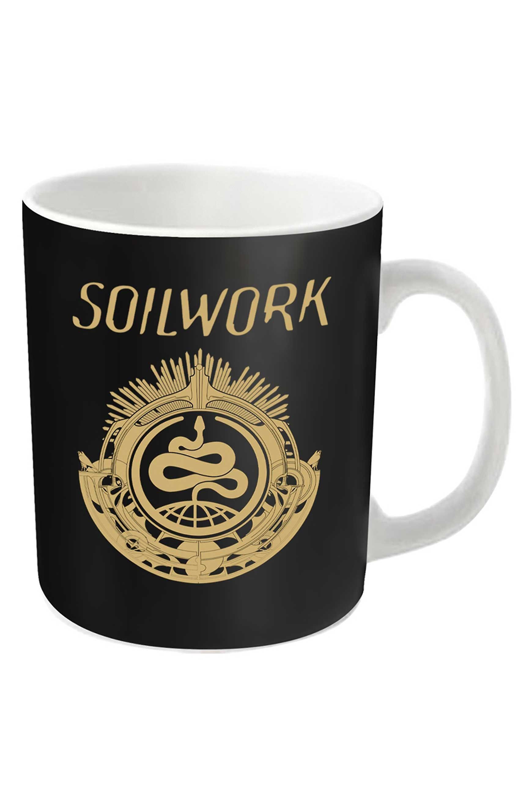 Soilwork Mug Snake Band Logo new Official White Boxed