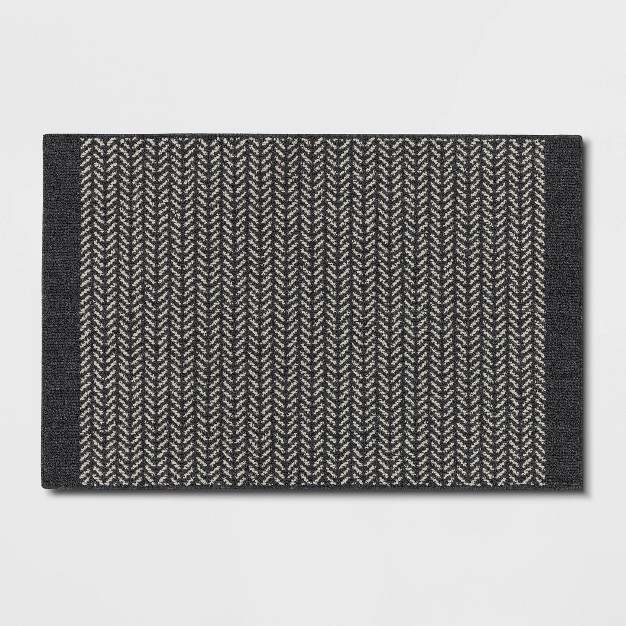 Herringbone Rug Gray