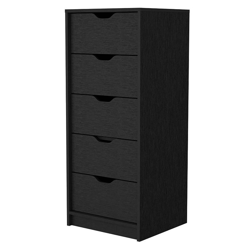 Dillon 5 Narrow Drawer Dresser， Tall Chest of Drawers