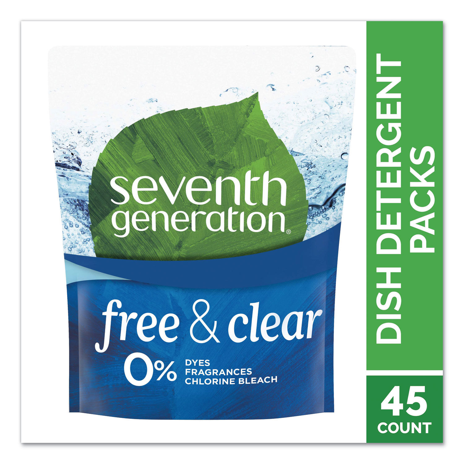 Natural Dishwasher Detergent Concentrated Packs by Seventh Generationandreg; SEV22897CT