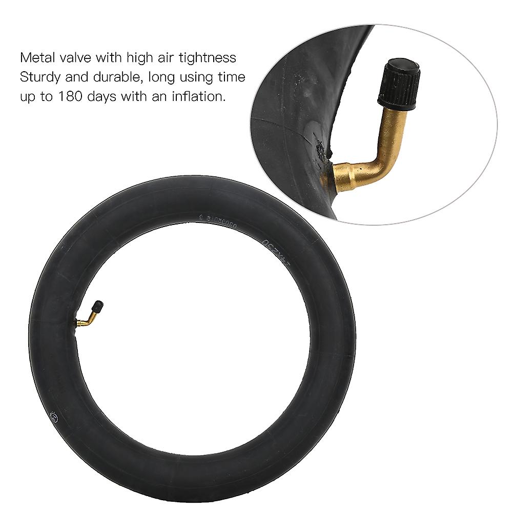 Electric Bicycle Butyl Rubber Inner Tube With Metal Bent Valve E Bike Accessories(14x2.50 )