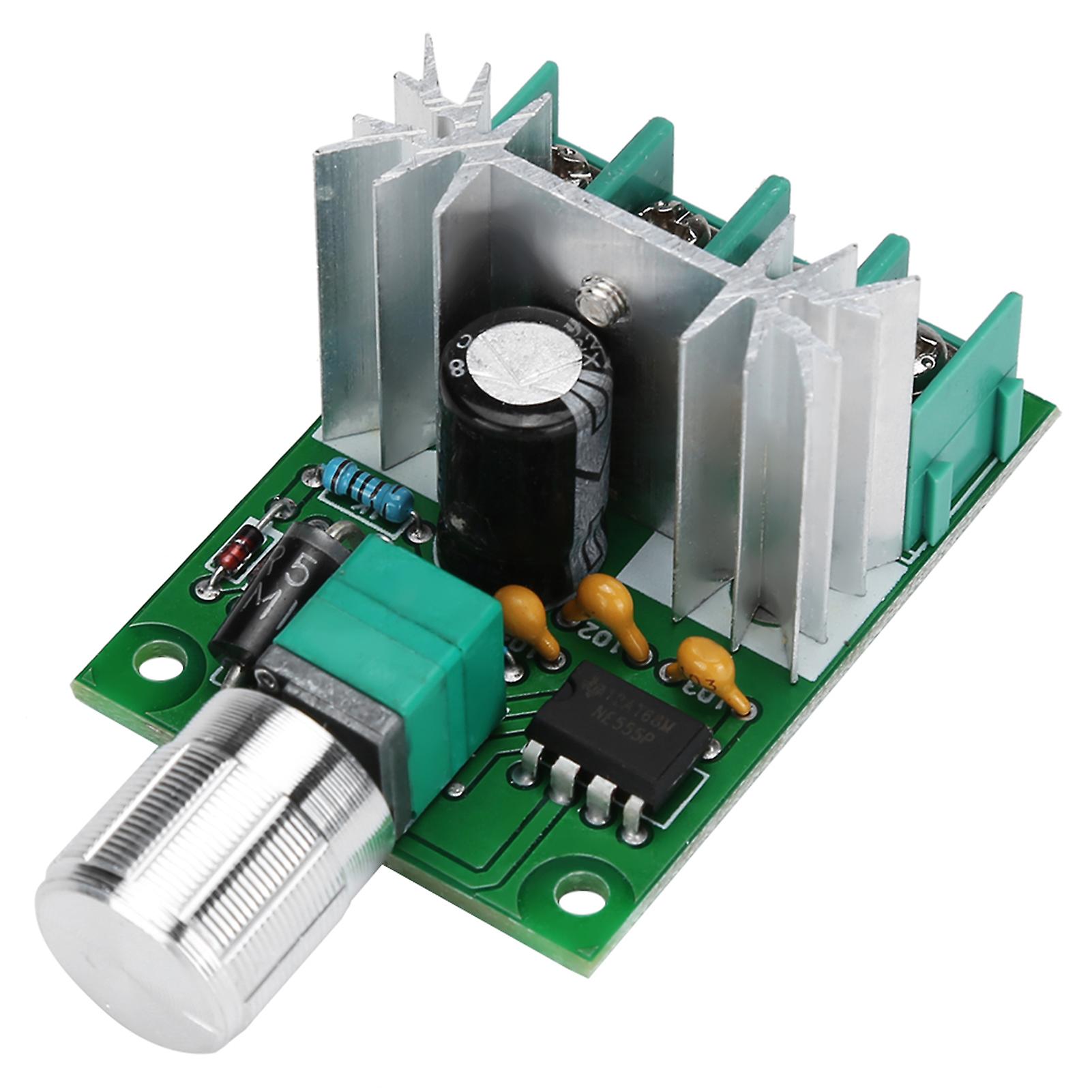 6v-12v 6a Pwm Dc Motor Governor High Power Stepless Variable Speed Switch