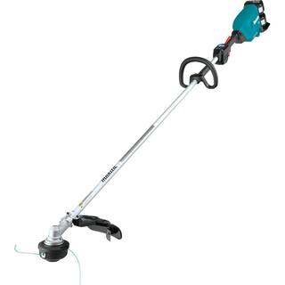 Makita 18V X2 (36V) LXT Lithium-Ion Brushless Cordless String Trimmer Kit (5.0Ah) with bonus 18V LXT Battery Pack 5.0 Ah (2-Pk) XRU18PT-BL18502