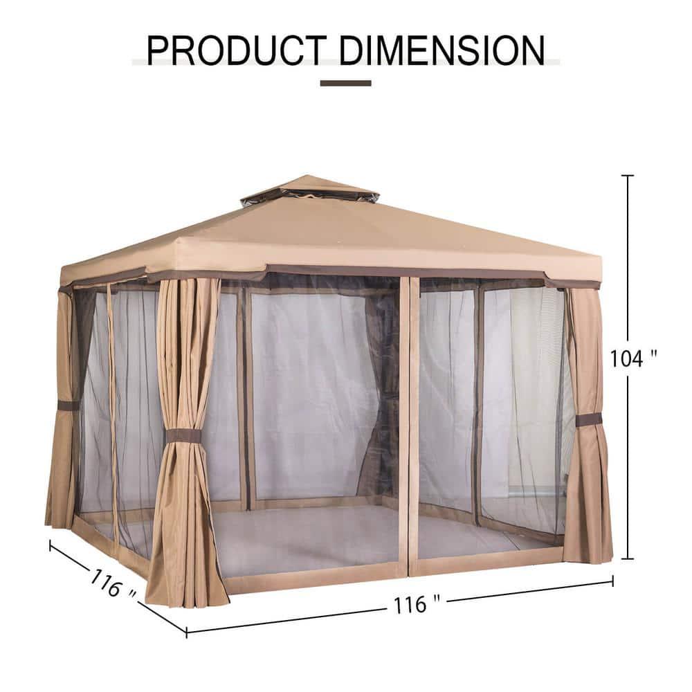 Suncrown 10 ft x 10 ft Outdoor Patio Gazebo