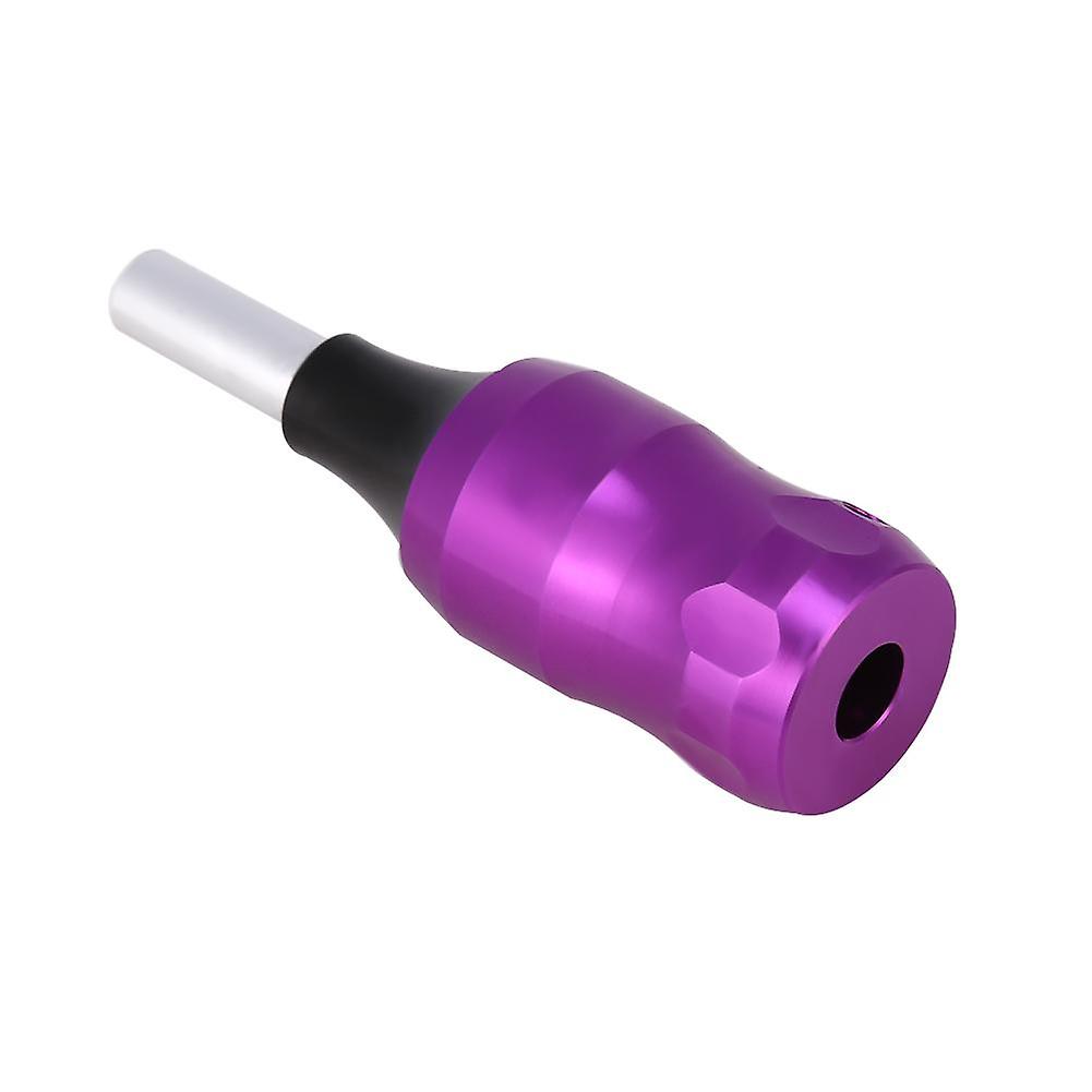 Aluminum Alloy Tattoo Handles Machine Cartridge Round Accessory Purple