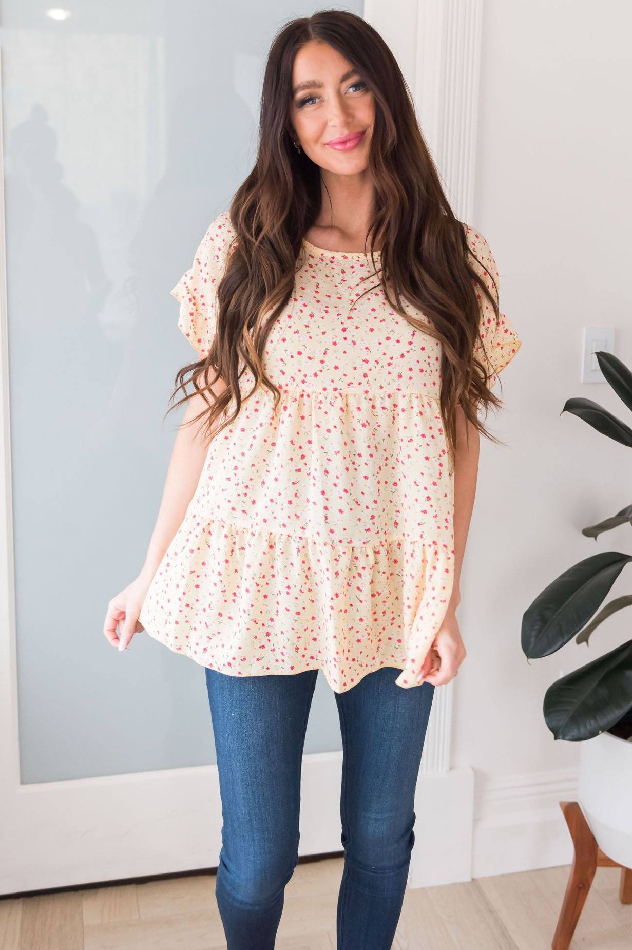 Sweet Success Floral Blouse