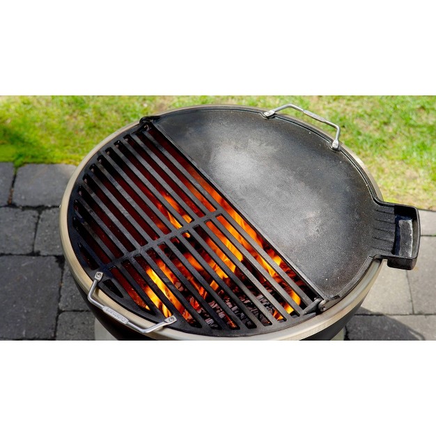 Cuisinart Cleanburn Fire Pit Griddle And Grill Top Black