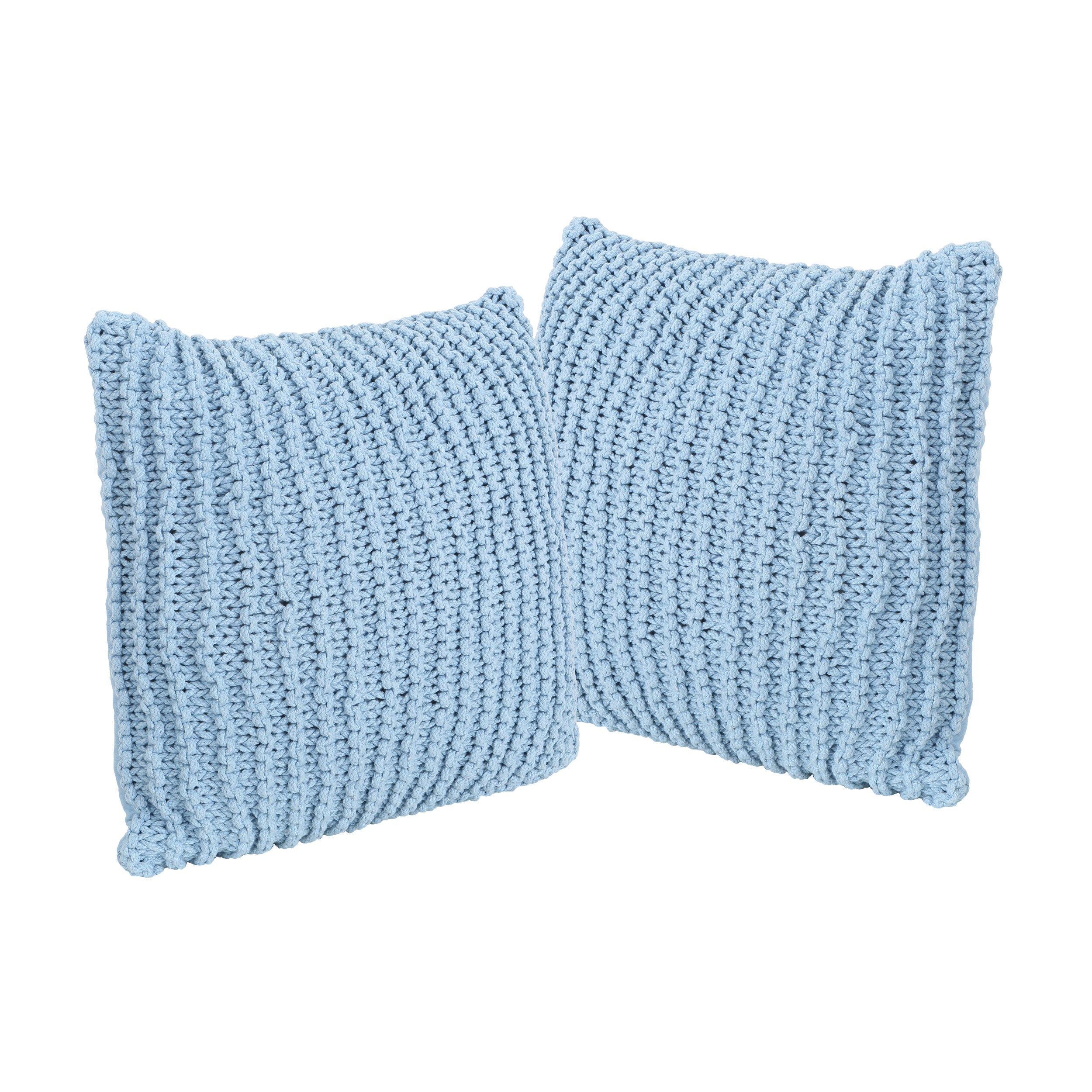 Tate Knitted Cotton Pillow