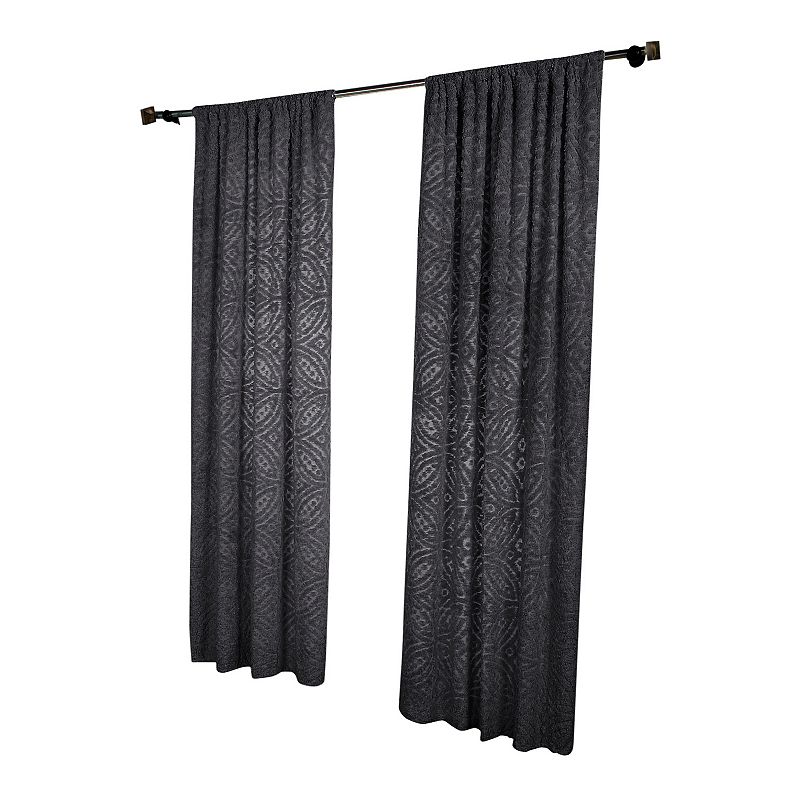 Better Trends 2-pack Double Wedding Ring Window Curtains