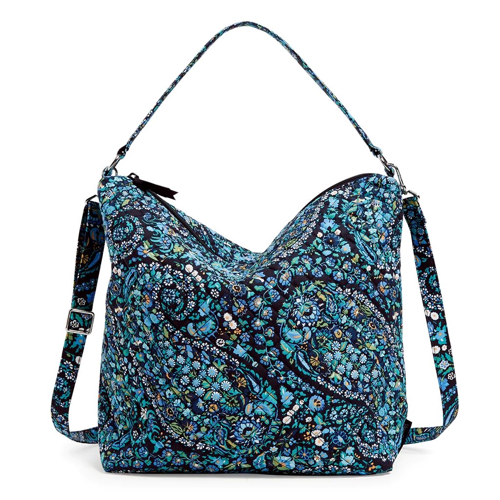 Vera Bradley  Oversized Hobo Shoulder Bag in Dreamer Paisley