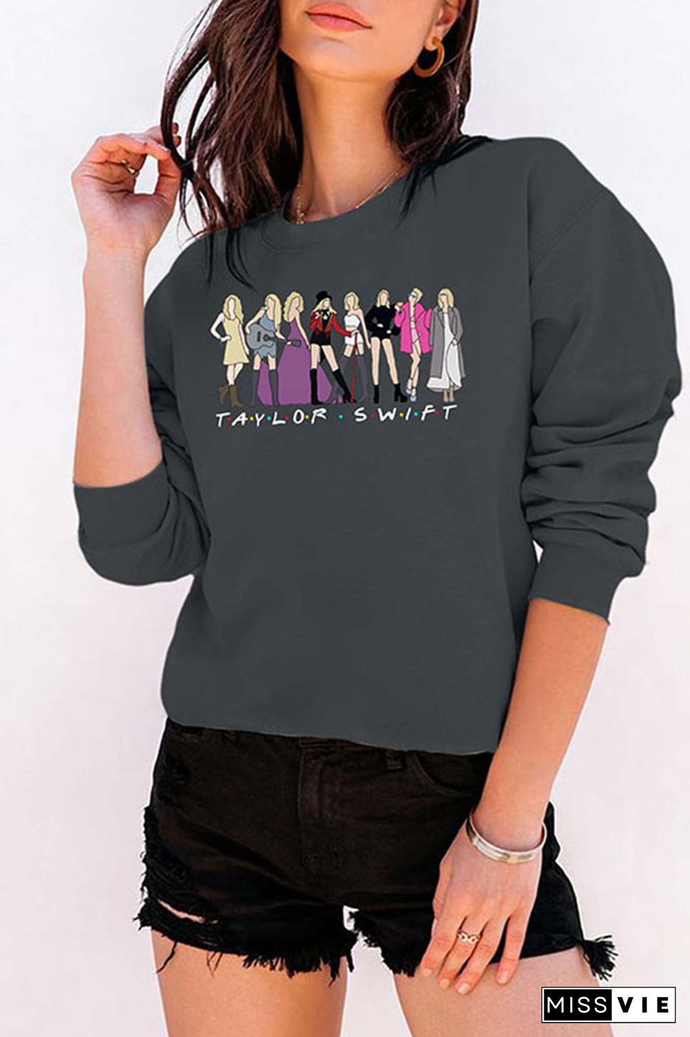 Taylor Eras Classic Crew Sweatshirt Wholesale