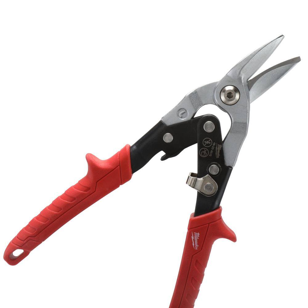 MW Left Right and Straight Aviation Snips with Utility Knife's (5-Pack) 48-22-4533-48-22-1503