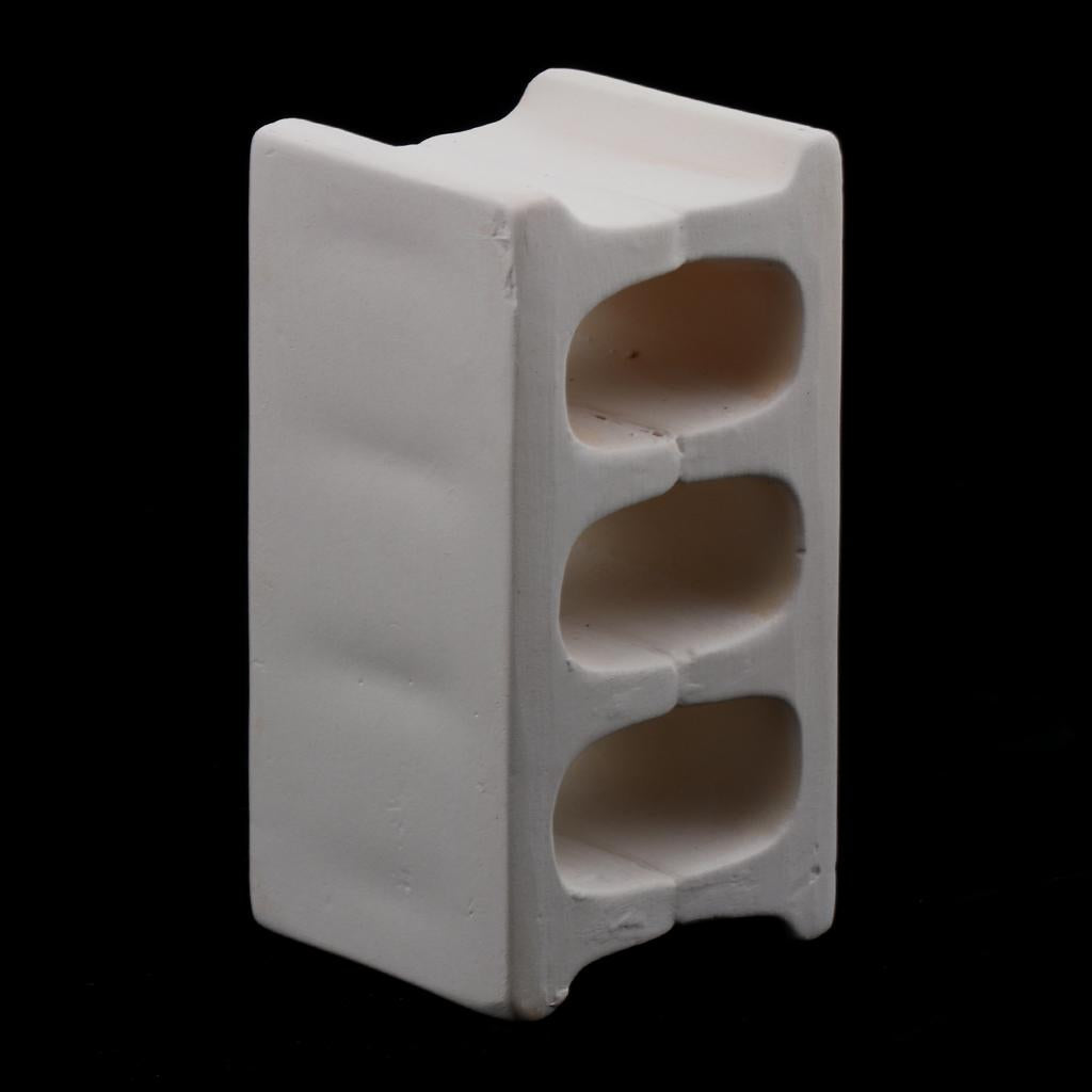 3 Pcs/set Ceramic Spawning Brick Shelter Fish Breeding Spawning Cave