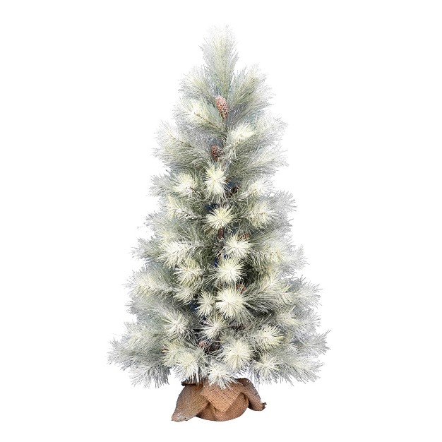 Vickerman Norfolk Frosted Pine Artificial Christmas