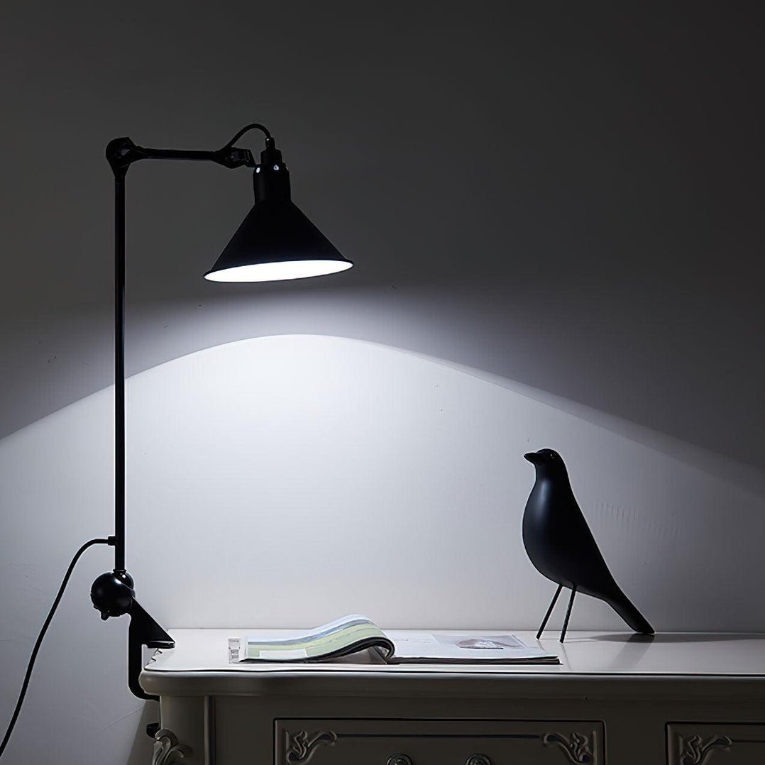 Versa Glide Clamp Table Lamp