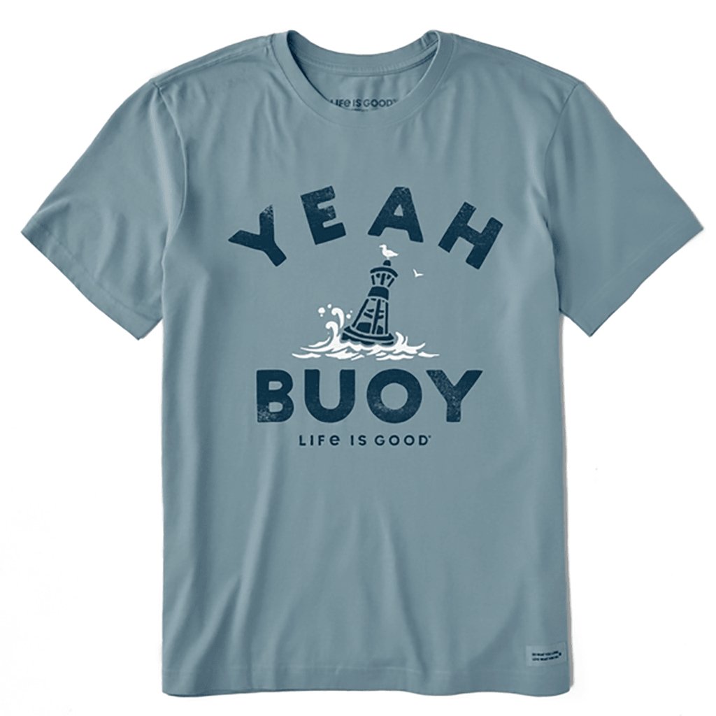 Life Is Good  Men's Yeah Buoy Crusher Tee