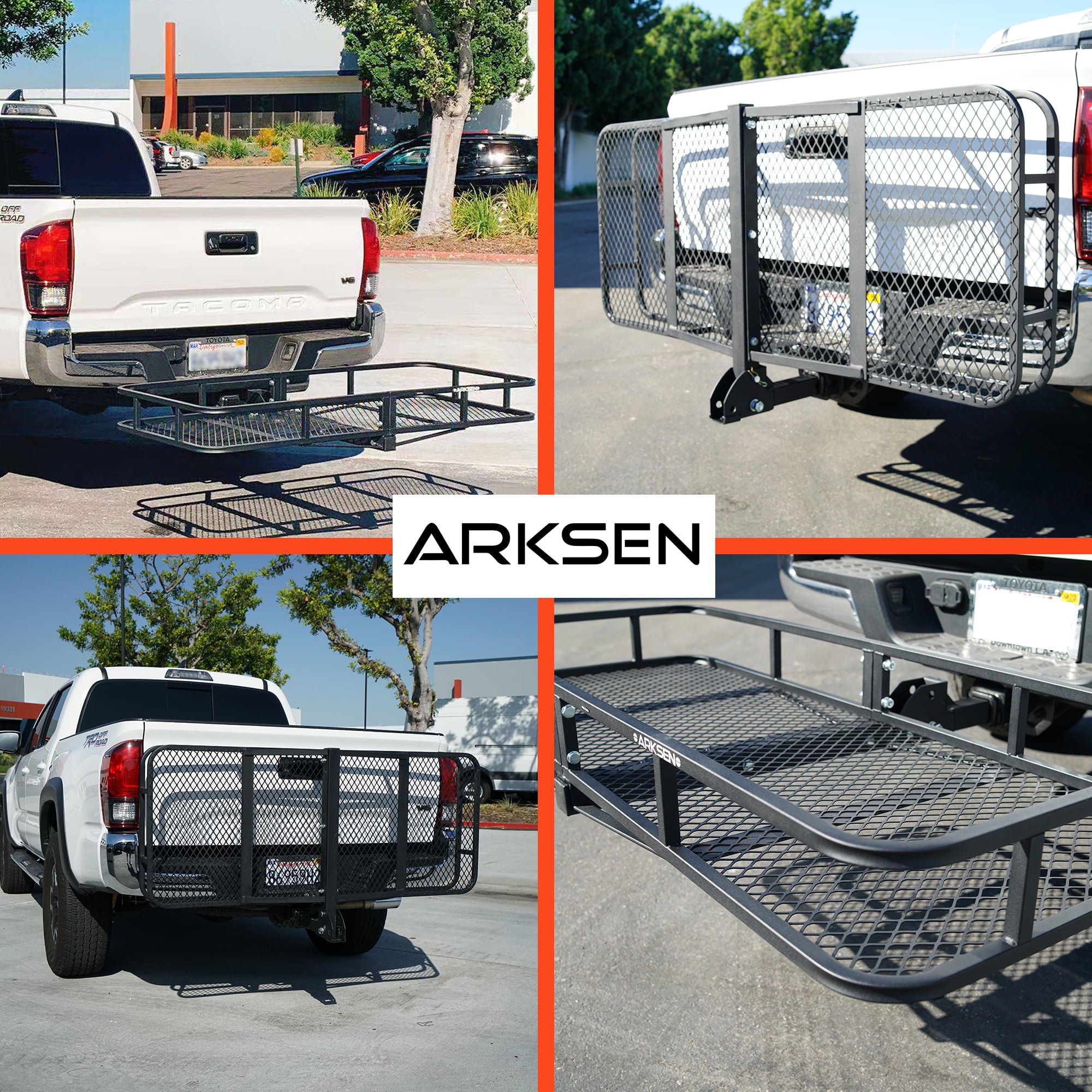 Arksen Folding Cargo Carrier Luggage Basket 2