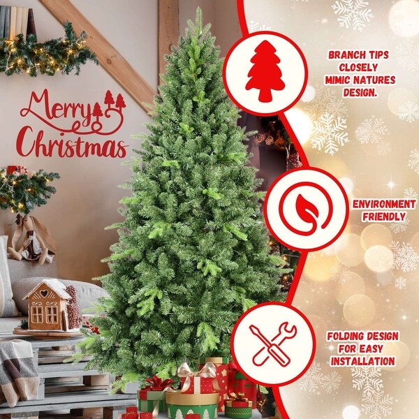 PE/PVC Mixed Automatic Christmas Trees