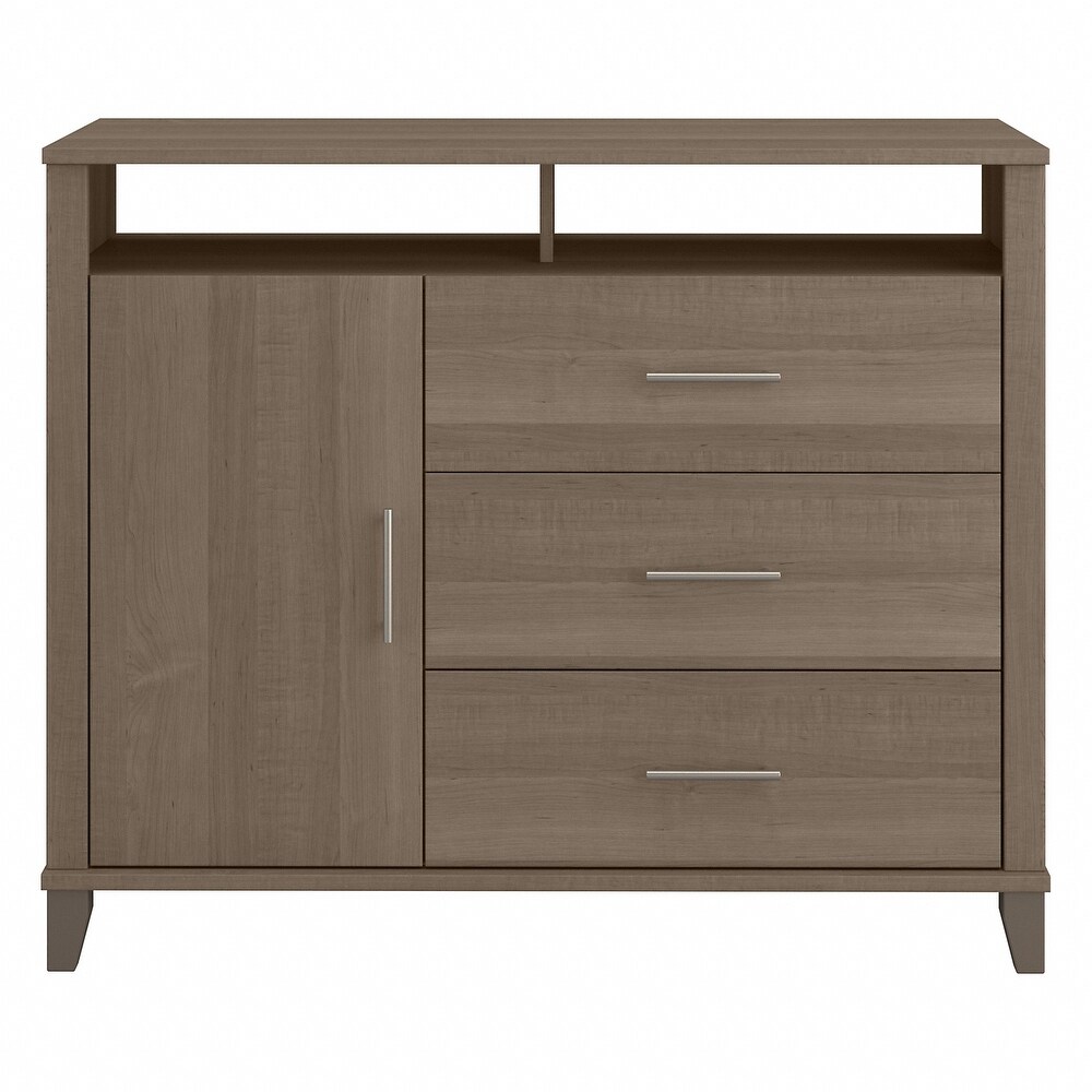 Somerset Tall Sideboard Buffet Cabinet by Bush Furniture