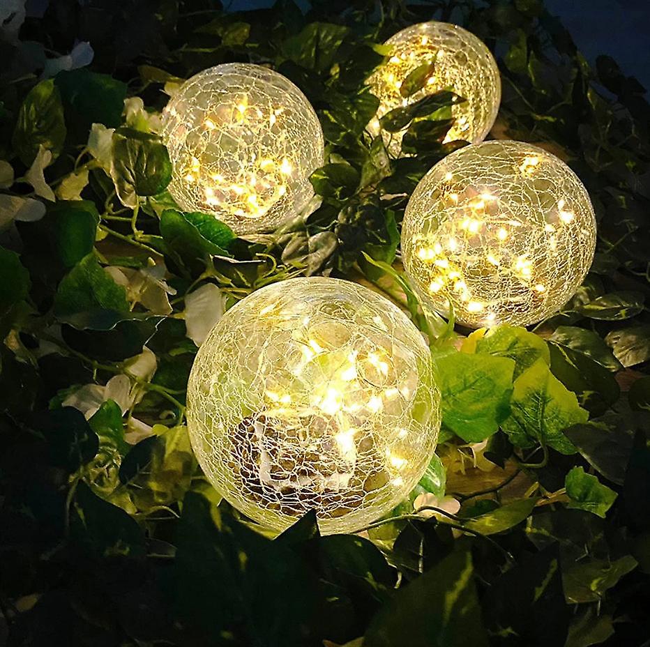 Solar Garden Light Outdoor Lawn Lamp Glass Ball Lamps Waterproof Solar Lamp Courtyard Garden Decoration For Street Balcony