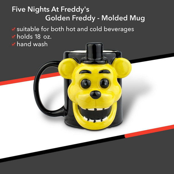 Just Funky Five Nights at Freddy's Golden Freddy 1...