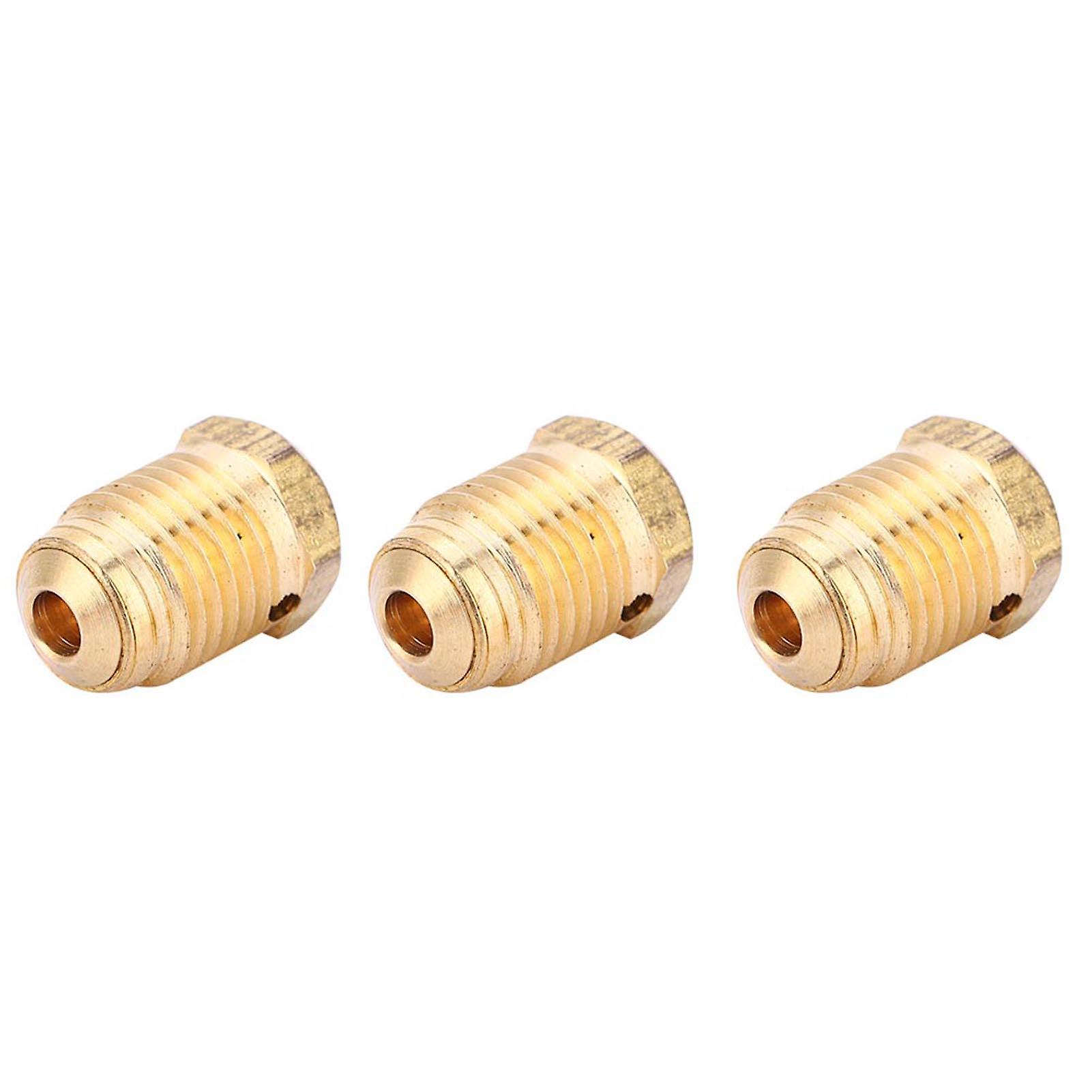 3pcs 3k 3/8-24unf 3000psi Unified Copper Burst Disk For Paintball Tank Regulator