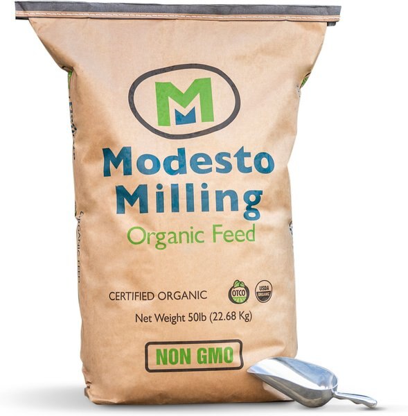 Modesto Milling Organic Alfalfa Horse Food， 50-lb bag