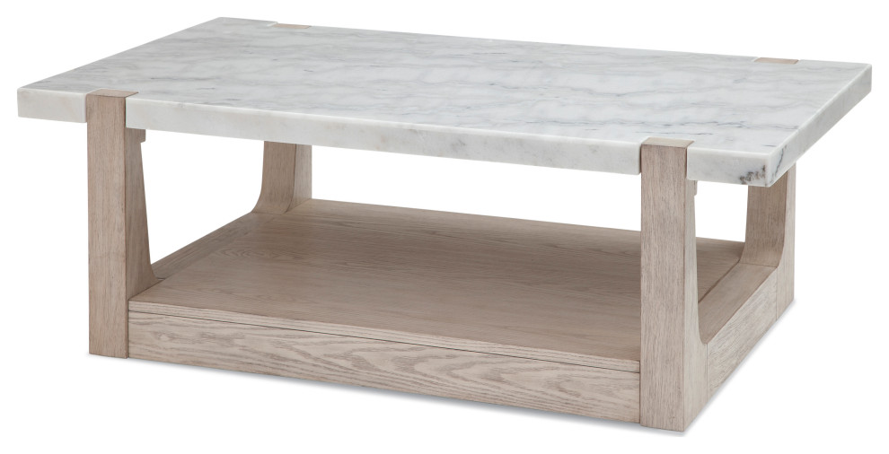 Coastal Modеrn Sunblеachеd Ash Cocktail Tablе Nеwport   Farmhouse   Coffee Tables   by Sideboards and Things  Houzz