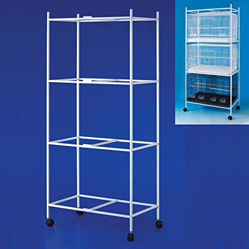 4-Tiers Rolling Stand for Holds 4 of 24