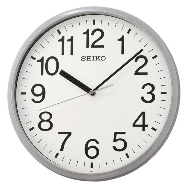 Office Wall Clock Black