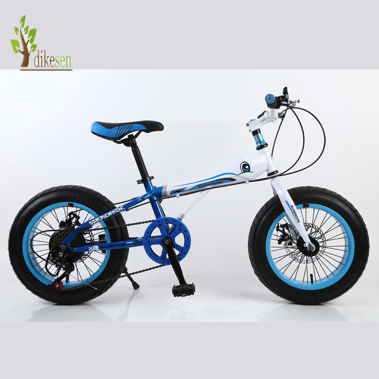 2023 21 Speed children 20  white new style  hot model! snow bike  16inch 7speed Dikesen import Dikesen import black pedal