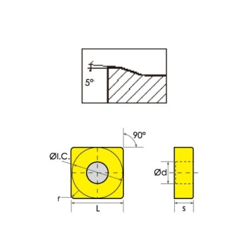 ABS Import Tools SNMG 432 PM COATED CARBIDE INSERT...