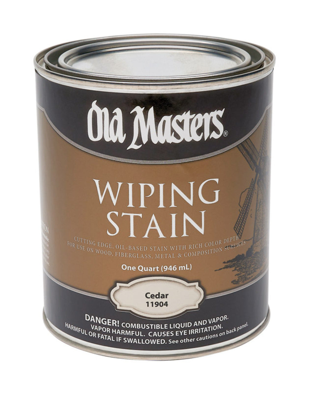 WIPE STAIN CEDAR 1QT