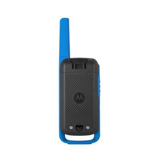 MOTOROLA SOLUTIONS Talkabout T270TP Rechargeable 2-Way Radio in Black with Blue (3-Pack) T270TP