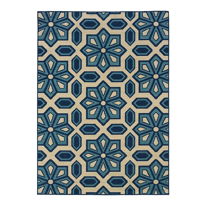 StyleHaven Cayman Geometric Indoor Outdoor Rug