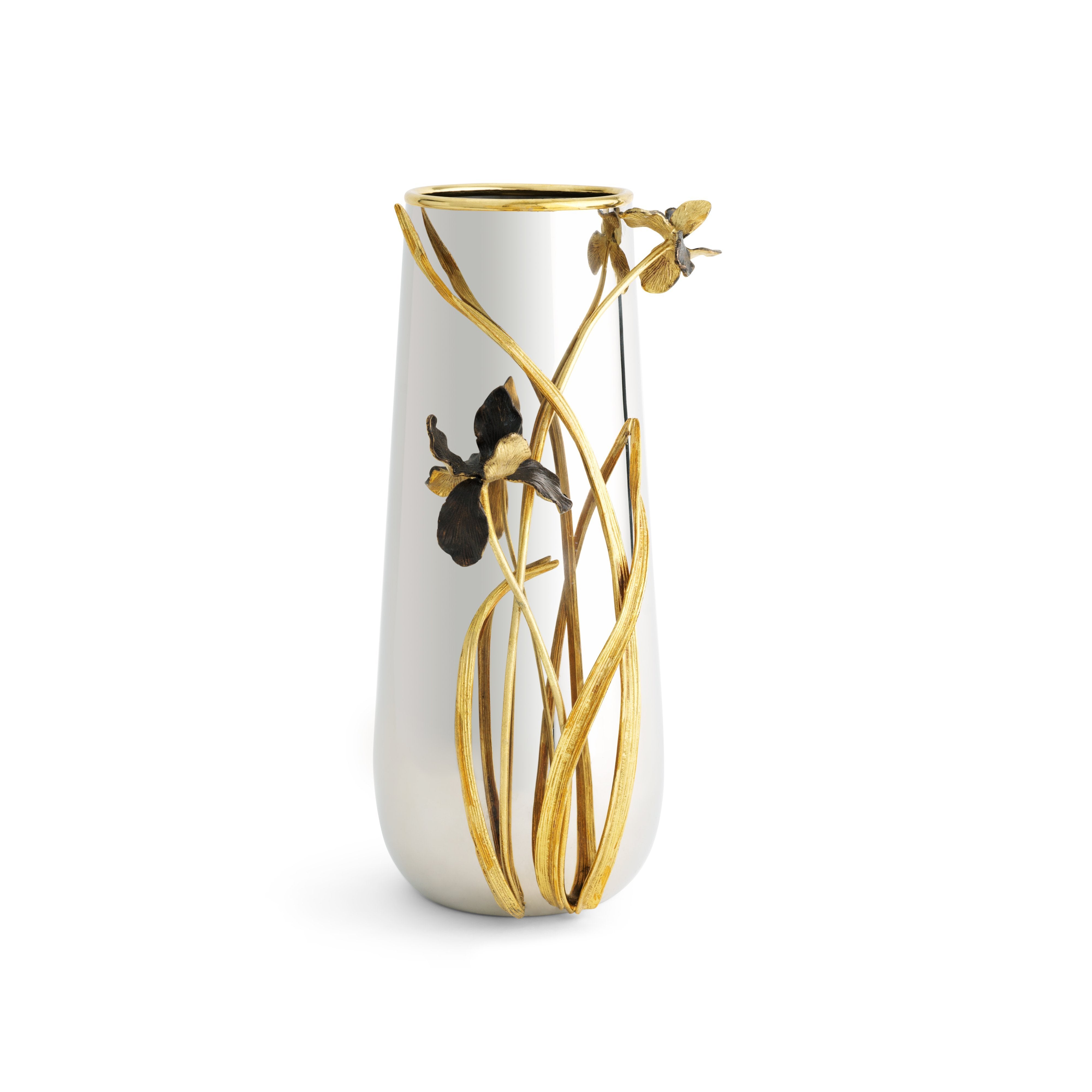 Black Iris Vase