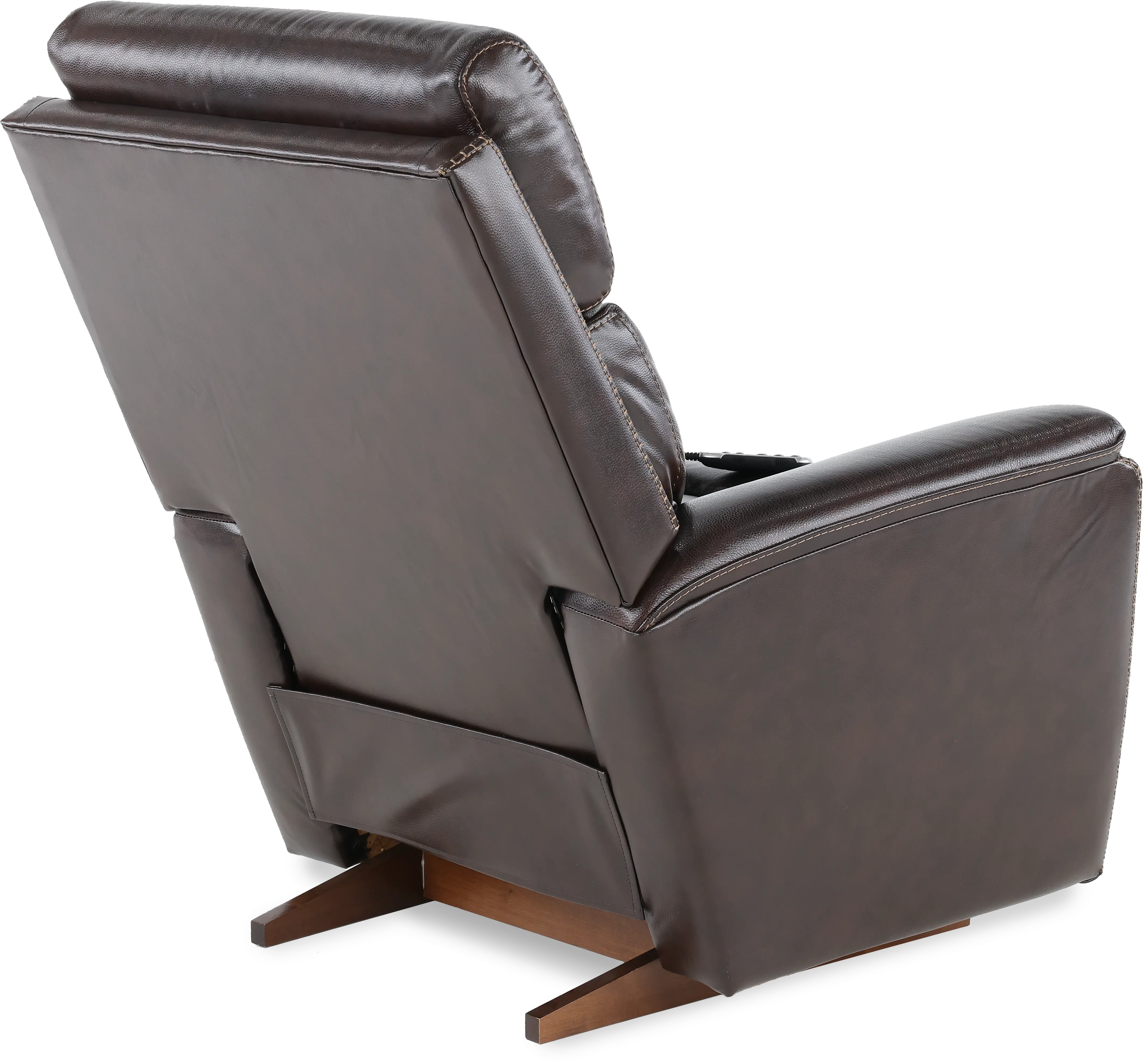 Talladega Chestnut Brown Rocker Recliner with Massage and Heat