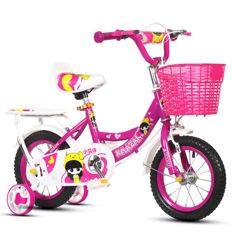 Kids Bicycle/colorful Kids Bikes with Back Rest Seat/kids Bicycle OEM Popular Cute Steel Kids Scooter 3 Wheel PVC Flashing Wheel