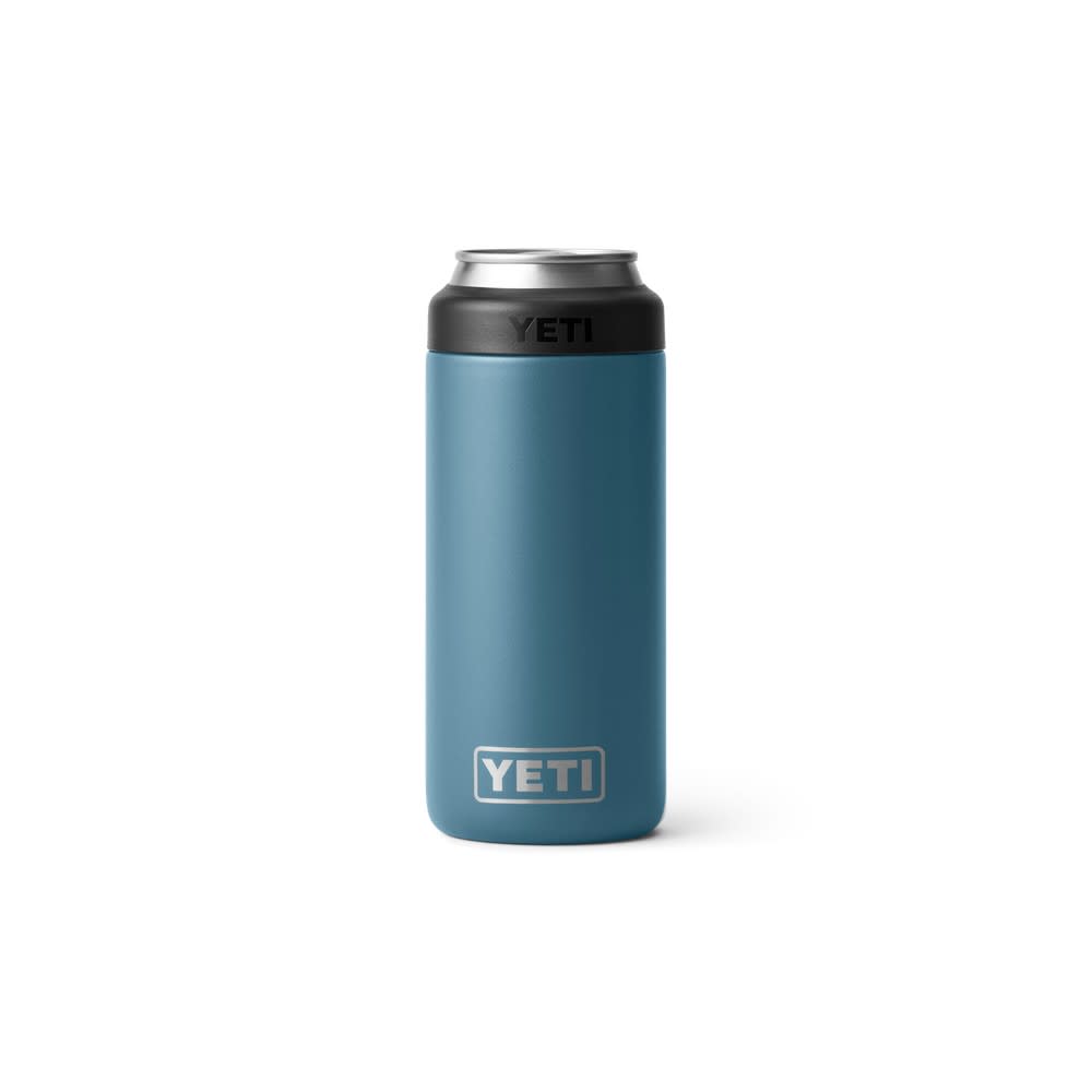 Yeti Rambler 12oz Colster Slim Can Insulator Nordic Blue