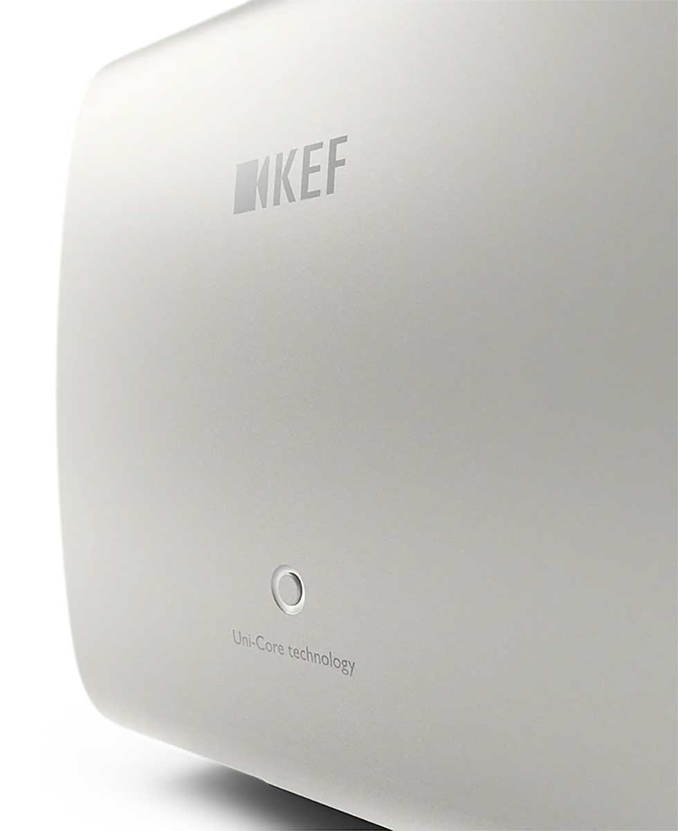 KEF KC62 Mineral White Subwoofer