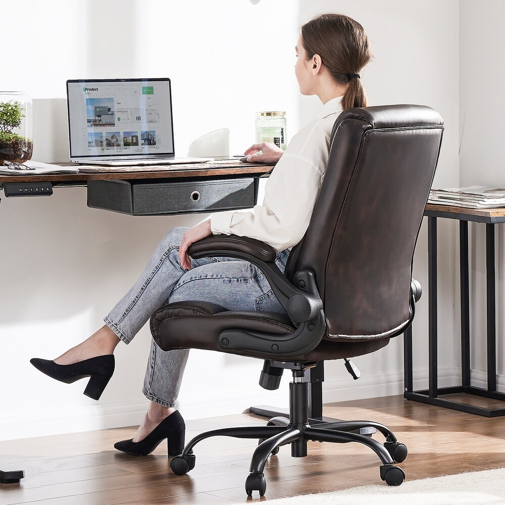 Ergonomic Executive Home Office Chair Adjustable height