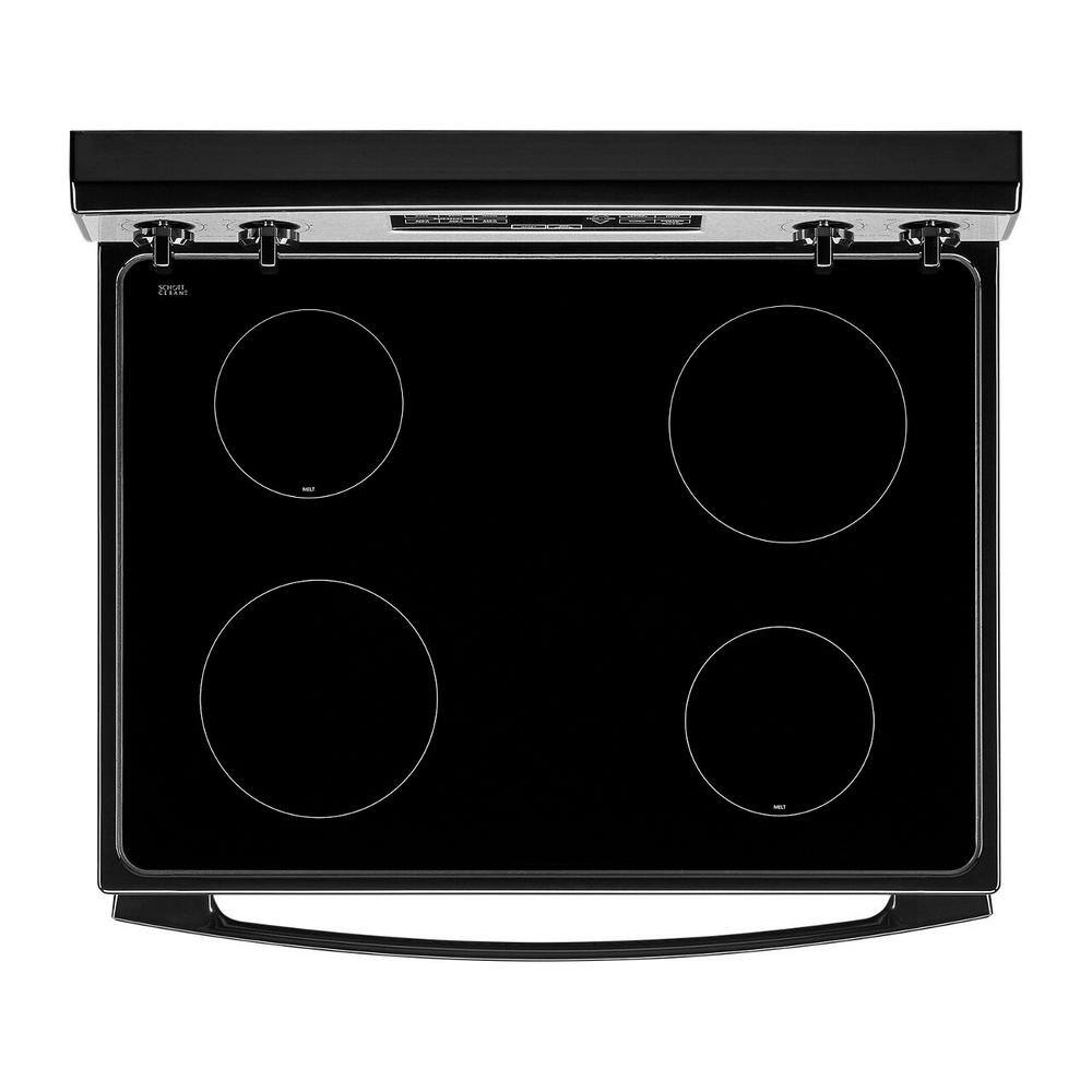 Amana 30 in. 4-Element Freestanding Electric Range in Stainless Steel AER6603SMS